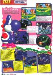 Scan du test de Yoshi's Story paru dans le magazine Le Magazine Officiel Nintendo 04, page 5