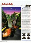 Scan of the review of S.C.A.R.S. published in the magazine N64 Gamer 10, page 1