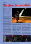 Scan of the walkthrough of Mission: Impossible published in the magazine N64 Gamer 10, page 1