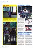 Scan of the preview of WipeOut 64 published in the magazine N64 Gamer 11, page 1