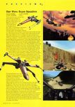 Scan of the preview of Star Wars: Rogue Squadron published in the magazine N64 Gamer 11, page 13