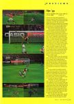 Scan of the preview of FIFA 99 published in the magazine N64 Gamer 11, page 5