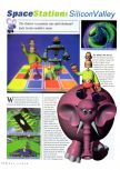 Scan of the review of Space Station Silicon Valley published in the magazine N64 Gamer 11, page 1