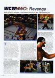 Scan of the review of WCW/NWO Revenge published in the magazine N64 Gamer 11, page 1