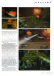 Scan of the review of Knife Edge published in the magazine N64 Gamer 11, page 2