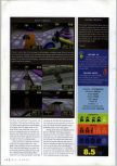 Scan of the review of Rush 2: Extreme Racing published in the magazine N64 Gamer 13, page 5