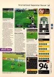 Scan of the review of International Superstar Soccer 98 published in the magazine 64 Magazine 16, page 4