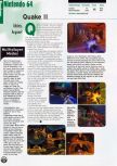 Scan of the preview of Quake II published in the magazine Electronic Gaming Monthly 117, page 5