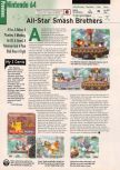 Scan de la preview de Super Smash Bros. paru dans le magazine Electronic Gaming Monthly 116, page 10