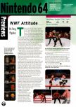 Scan of the preview of WWF No Mercy published in the magazine Electronic Gaming Monthly 119, page 1