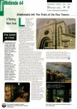 Scan de la preview de Shadowgate 64: Trial of the Four Towers paru dans le magazine Electronic Gaming Monthly 119, page 1