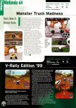 Scan of the preview of V-Rally Edition 99 published in the magazine Electronic Gaming Monthly 119, page 1