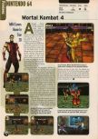Scan of the preview of Mortal Kombat 4 published in the magazine Electronic Gaming Monthly 107, page 1