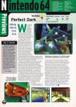 Scan de la preview de Perfect Dark paru dans le magazine Electronic Gaming Monthly 109, page 1