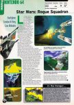 Scan of the preview of Star Wars: Rogue Squadron published in the magazine Electronic Gaming Monthly 109, page 20