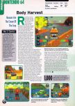 Scan de la preview de Body Harvest paru dans le magazine Electronic Gaming Monthly 109, page 1