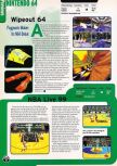 Scan de la preview de WipeOut 64 paru dans le magazine Electronic Gaming Monthly 109, page 1