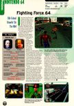 Scan de la preview de Fighting Force 64 paru dans le magazine Electronic Gaming Monthly 111, page 1