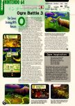 Scan de la preview de Ogre Battle 64: Person of Lordly Caliber paru dans le magazine Electronic Gaming Monthly 111, page 9