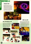Scan of the preview of NBA Live 99 published in the magazine Electronic Gaming Monthly 112, page 1