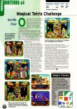 Scan de la preview de Magical Tetris Challenge paru dans le magazine Electronic Gaming Monthly 114, page 1