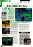 Scan de la preview de Duke Nukem Zero Hour paru dans le magazine Electronic Gaming Monthly 114, page 2