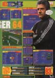 Scan of the review of Premier Manager 64 published in the magazine Nintendo World 2, page 2