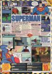Scan du test de Superman paru dans le magazine Nintendo World 2, page 1