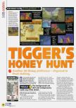 Scan of the review of Tigger's Honey Hunt published in the magazine N64 51, page 1