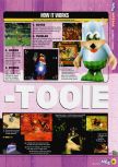 Scan of the review of Banjo-Tooie published in the magazine N64 54, page 2