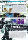 Scan of the review of F-Zero X published in the magazine Gamers' Republic 04, page 1