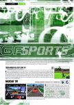 Scan of the review of NASCAR '99 published in the magazine Gamers' Republic 05, page 1
