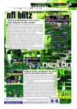 Scan of the review of NFL Blitz published in the magazine Gamers' Republic 05, page 1