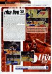 Scan of the review of NBA Live 99 published in the magazine Gamers' Republic 07, page 1