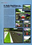 Scan du test de F1 Pole Position 64 paru dans le magazine Hyper 51, page 1