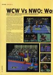 Scan of the review of WCW vs. NWO: World Tour published in the magazine Hyper 53, page 1