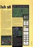 Scan of the review of NFL Quarterback Club '98 published in the magazine Hyper 53, page 2