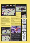 Scan of the review of NHL Breakaway 98 published in the magazine Hyper 54, page 2