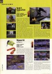 Scan of the preview of WipeOut 64 published in the magazine Hyper 58, page 1