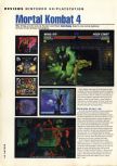 Scan du test de Mortal Kombat 4 paru dans le magazine Hyper 59, page 1
