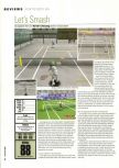 Scan of the review of Centre Court Tennis published in the magazine Hyper 65, page 1