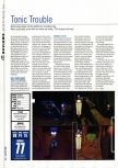 Scan of the review of Tonic Trouble published in the magazine Hyper 72, page 1