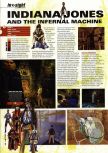 Scan de la preview de Indiana Jones and the Infernal Machine paru dans le magazine Hyper 74, page 1