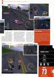 Scan of the review of Road Rash 64 published in the magazine Hyper 74, page 2