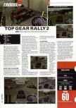 Scan of the review of Top Gear Rally 2 published in the magazine Hyper 75, page 1