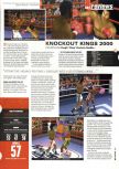 Scan of the review of Knockout Kings 2000 published in the magazine Hyper 75, page 1