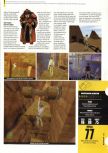 Scan du test de Indiana Jones and the Infernal Machine paru dans le magazine Hyper 76, page 2