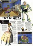 Scan du test de Toy Story 2 paru dans le magazine Hyper 76, page 1