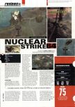 Scan of the review of Nuclear Strike 64 published in the magazine Hyper 77, page 1