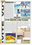 Scan of the review of Snowboard Kids 2 published in the magazine Playmag 35, page 1
